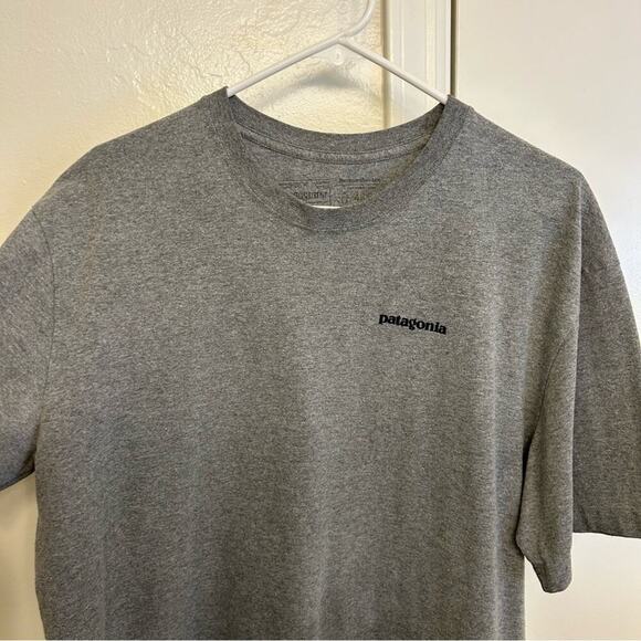 Patagonia Men's Gray T-Shirt Size L - Picture 4 of 6